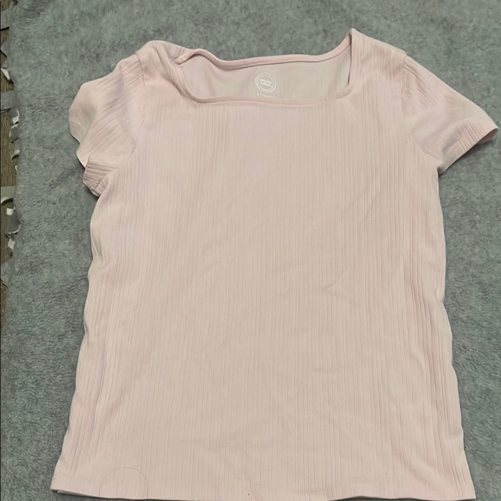 Wonder Nation Pink Short Sleeve T-Shirt